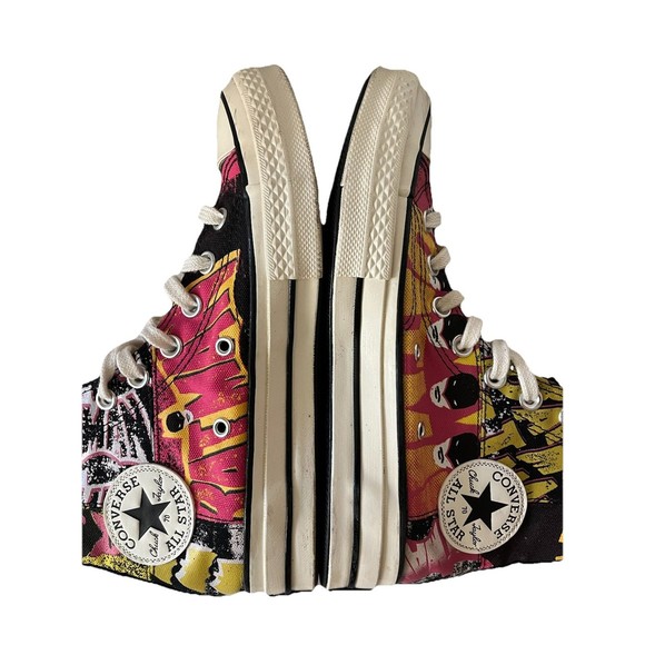 Batman High Top Chuck Taylor Converse 80th Anniversary Limited Edition M5, W7 - Picture 1 of 12
